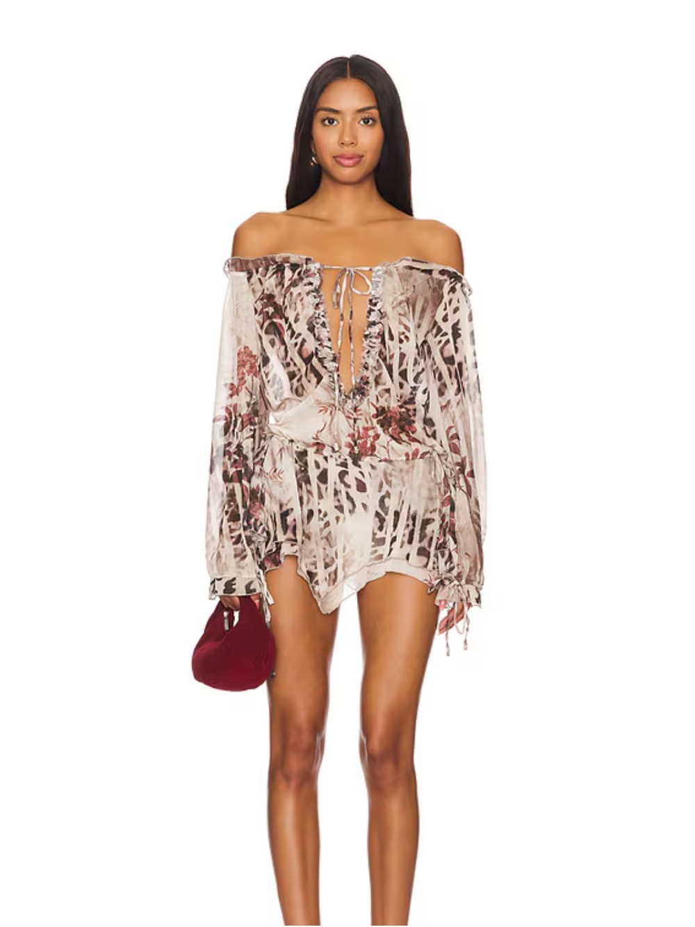 Jaded London Hanky Hem Dress